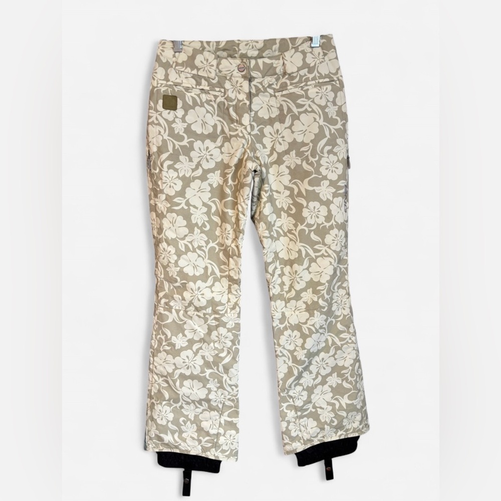 Descente DNA Womens Floral Snowboard Pants- size 6